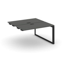 Style Project Next SN-59O.DPRS-022 (Антрацит/Черный металл) Стол приставка к опорным элементам