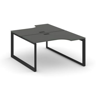 Style Project Next SN-59O.DRPA-002 (Антрацит/Черный металл) Рабочая станция эргономичная