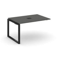 Style Project Next SN-59O.NSPRG-004 (Антрацит/Черный металл) Проходной наборный элемент переговорного стола