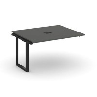 Style Project Next SN-59O.NSPRG-032 (Антрацит/Черный металл) Проходной наборный элемент переговорного стола