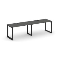 Style Project Next SN-59O.ORS-022 (Антрацит/Черный металл) Рабочая станция односторонняя