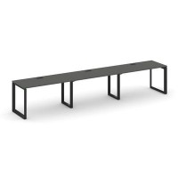 Style Project Next SN-59O.ORS-044 (Антрацит/Черный металл) Рабочая станция односторонняя