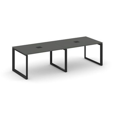 Style Project Next SN-59O.SPRG-013 (Антрацит/Черный металл) Стол переговорный