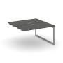 Style Project Next SN-59O.DPRS-014 (Антрацит/Серый металл) Стол приставка к опорным элементам
