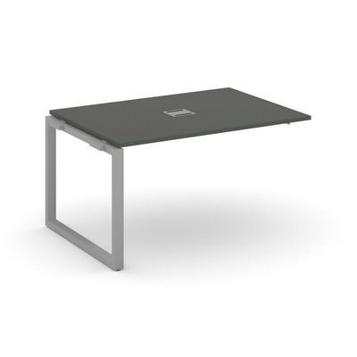 Style Project Next SN-59O.NSPRG-003 (Антрацит/Серый металл) Проходной наборный элемент переговорного стола