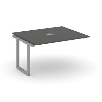 Style Project Next SN-59O.NSPRG-034 (Антрацит/Серый металл) Проходной наборный элемент переговорного стола