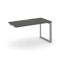 Style Project Next SN-59O.OPRS-021 (Антрацит/Серый металл) Стол приставка к опорным элементам