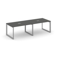 Style Project Next SN-59O.SPRG-012 (Антрацит/Серый металл) Стол переговорный