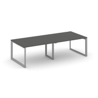 Style Project Next SN-59O.SPRG-042.3 (Антрацит/Серый металл) Стол переговорный