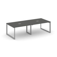 Style Project Next SN-59O.SPRG-043 (Антрацит/Серый металл) Стол переговорный