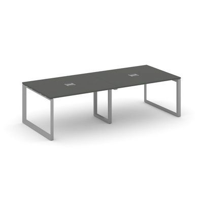 Style Project Next SN-59O.SPRG-043 (Антрацит/Серый металл) Стол переговорный