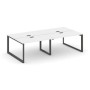 Style Project Next SN-59O.DRS-051 (Белый/Антрацит металл) Рабочая станция двухсторонняя