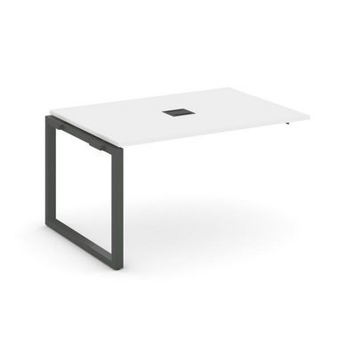 Style Project Next SN-59O.NSPRG-002 (Белый/Антрацит металл) Проходной наборный элемент переговорного стола