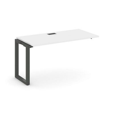 Style Project Next SN-59O.ONRS-021 (Белый/Антрацит металл) Проходной наборный элемент