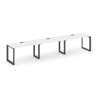 Style Project Next SN-59O.ORS-034 (Белый/Антрацит металл) Рабочая станция односторонняя