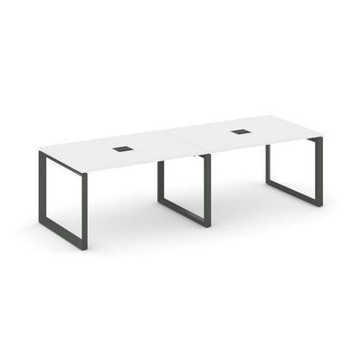 Style Project Next SN-59O.SPRG-011 (Белый/Антрацит металл) Стол переговорный