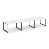 Style Project Next SN-59O.SPRG-022 (Белый/Антрацит металл) Стол переговорный