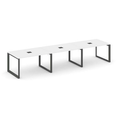 Style Project Next SN-59O.SPRG-022 (Белый/Антрацит металл) Стол переговорный