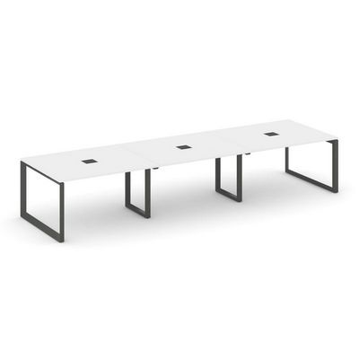 Style Project Next SN-59O.SPRG-054 (Белый/Антрацит металл) Стол переговорный