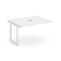 Style Project Next SN-59O.NSPRG-032 (Белый/Белый металл) Проходной наборный элемент переговорного стола