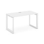 Style Project Next SN-59O.SP-004 (Белый/Белый металл) Стол письменный