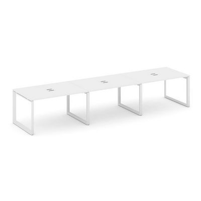 Style Project Next SN-59O.SPRG-024 (Белый/Белый металл) Стол переговорный