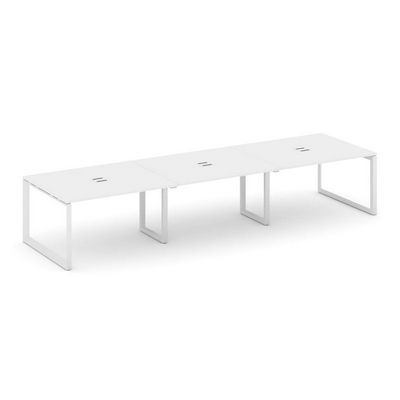 Style Project Next SN-59O.SPRG-052 (Белый/Белый металл) Стол переговорный