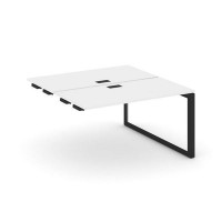 Style Project Next SN-59O.DPRS-001 (Белый/Черный металл) Стол приставка к опорным элементам