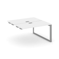 Style Project Next SN-59O.DPRS-023 (Белый/Серый металл) Стол приставка к опорным элементам