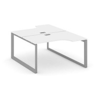 Style Project Next SN-59O.DRPA-002 (Белый/Серый металл) Рабочая станция эргономичная