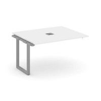 Style Project Next SN-59O.NSPRG-034 (Белый/Серый металл) Проходной наборный элемент переговорного стола