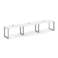 Style Project Next SN-59O.ORS-052 (Белый/Серый металл) Рабочая станция односторонняя