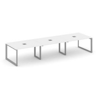 Style Project Next SN-59O.SPRG-052 (Белый/Серый металл) Стол переговорный