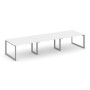 Style Project Next SN-59O.SPRG-053.3 (Белый/Серый металл) Стол переговорный