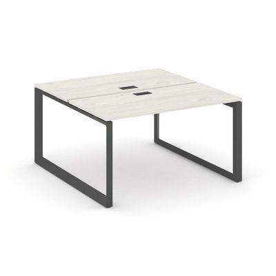 Style Project Next SN-59O.DRS-003 (Дуб наварра/Антрацит металл) Рабочая станция двухсторонняя