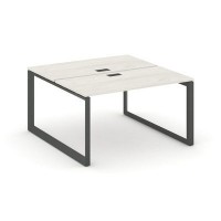 Style Project Next SN-59O.DRS-023 (Дуб наварра/Антрацит металл) Рабочая станция двухсторонняя