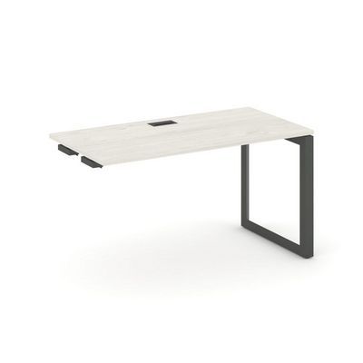Style Project Next SN-59O.OPRS-024 (Дуб наварра/Антрацит металл) Стол приставка к опорным элементам