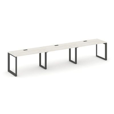 Style Project Next SN-59O.ORS-054 (Дуб наварра/Антрацит металл) Рабочая станция односторонняя