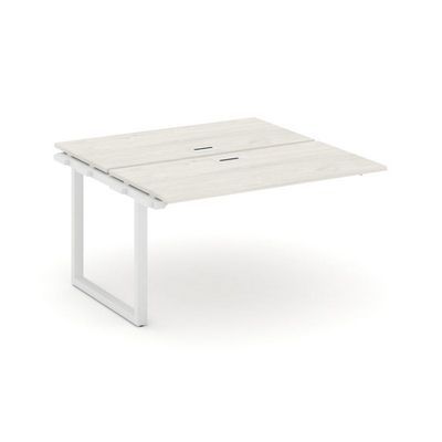 Style Project Next SN-59O.DNRS-003 (Дуб наварра/Белый металл) Проходной наборный элемент