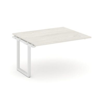 Style Project Next SN-59O.NSPRG-034.3 (Дуб наварра/Белый металл) Проходной наборный элемент переговорного стола