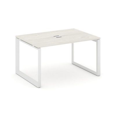 Style Project Next SN-59O.SPRG-001 (Дуб наварра/Белый металл) Стол переговорный