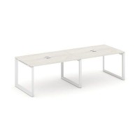 Style Project Next SN-59O.SPRG-014 (Дуб наварра/Белый металл) Стол переговорный