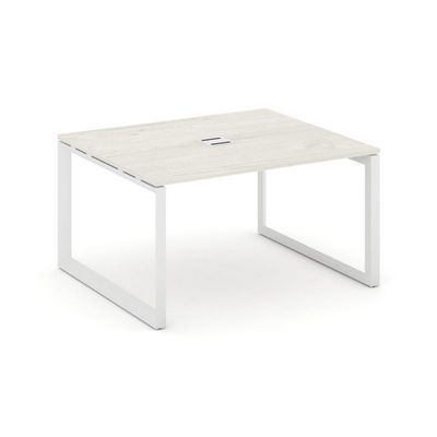 Style Project Next SN-59O.SPRG-033 (Дуб наварра/Белый металл) Стол переговорный