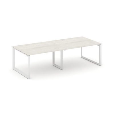 Style Project Next SN-59O.SPRG-043.3 (Дуб наварра/Белый металл) Стол переговорный