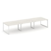 Style Project Next SN-59O.SPRG-052.3 (Дуб наварра/Белый металл) Стол переговорный