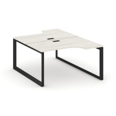 Style Project Next SN-59O.DRPA-001 (Дуб наварра/Черный металл) Рабочая станция эргономичная