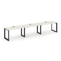 Style Project Next SN-59O.ORS-054 (Дуб наварра/Черный металл) Рабочая станция односторонняя