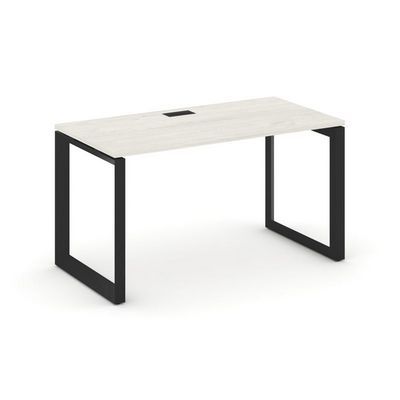Style Project Next SN-59O.SP-013 (Дуб наварра/Черный металл) Стол письменный