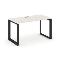 Style Project Next SN-59O.SP-024 (Дуб наварра/Черный металл) Стол письменный