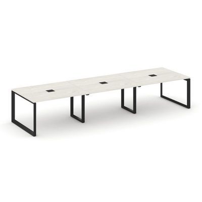 Style Project Next SN-59O.SPRG-052 (Дуб наварра/Черный металл) Стол переговорный